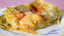 Lazanija su rikota ir pesto