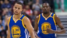 Stephenas Curry ir Kevinas Durantas