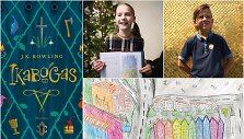 J.K.Rowling &bdquo;Ikabogas&ldquo;, Akmilė, Simonas ir jų piešiniai