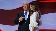 Donaldas Trumpas ir Melania Trump (2016 m.)
