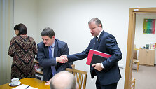 Remigijus Žemaitaitis ir Saulius Skvernelis