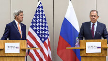 Johnas Kerry ir Sergejus Lavrovas