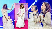 Dalia Belickaitė su dukra Atėne