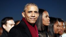 Obama paskutinį kartą įžiebė pagrindinę &scaron;alies Kalėdų eglę