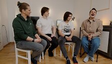 Laidos &bdquo;Ateities milijonieriai&ldquo; akimirka