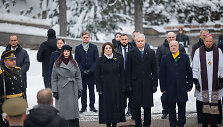 Inga Ruginienė, Diana Nausėdienė, Gitanas Nausėda, Juozas Olekas, Gintaras Gru&scaron;as