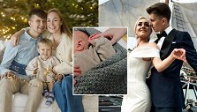 Ernestas Monginas, Laura Monginė su sūnumi Vakariu