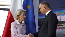 Ursula von der Leyen ir Andrzejus Duda