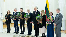 Prezidentas įteikė Nacionalines kultūros ir meno bei Jono Basanavičiaus premijas
