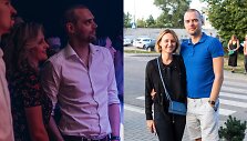 Tadas Vidmantas su žmona Lina