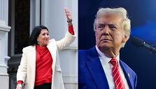 Salomė Zurabi&scaron;vili ir Donaldas Trumpas