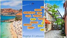 Birželį &ndash; dar beveik 50 tiesioginių skrydžių mar&scaron;rutų i&scaron; Lietuvos