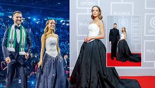 Laura Dragūnaitė su &scaron;irdies draugu ir su Mantu Stonkumi