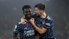 Bukayo Saka ir Kierranas Tierney