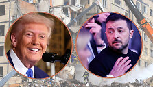Donaldas Trumpas ir Volodymyras Zelenskis
