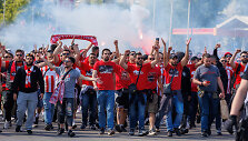&bdquo;Olympiacos&ldquo; sirgalių eisena