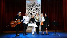Lapkričio 20-ąją &bdquo;Muzika mažoms ausytėms III&ldquo; atlikėjai pasirodė Druskininkų kultūros centro Viečiūnų laisvalaikio salėje