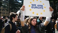 Protestai Sakartvele