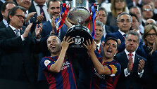 Andresas Iniesta ir Xavi