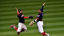 &bdquo;Cleveland Indians&ldquo; &scaron;venčia pirmąją pergalę Pasaulio serijoje