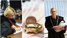 Prokurorė J.Karčinskienė (kairėje) jokio kaltinamojo akto broko neįžvelgia, tad pamatinį bylos dokumentą ryžosi įvertinti teisėja