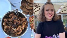 Tinklara&scaron;tininkė Kotryna Stankuvė ir jos kepti vi&scaron;tų sparneliai su padažu