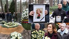 Dalia Tei&scaron;erskytė į paskutinę kelionę i&scaron;lydėta baltais žiedais