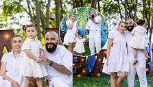 Sezzy ir Paula Poderytė su dukra Alisa