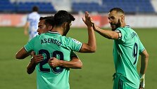 Marco Asensio ir Karimas Benzema