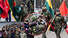 Kandidatų į &scaron;aulius priesaikos ceremonija Vingio parko estradoje