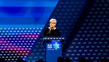  Ingrida &Scaron;imonytė sekmadienį dalyvavo Amerikos žydų komiteto (AJC) konferencijoje