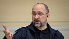 Ukrainos premjeras Denysas &Scaron;myhalis