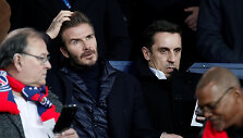 Davidas Beckhamas ir Gary Neville'as