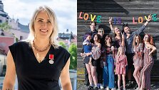 Eglė Vaitkevičienė su &scaron;eima