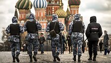 &bdquo;Rosgvardijos&ldquo; ir policijos pareigūnai Maskvoje