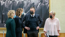 Au&scaron;rinė Armonaitė, Viktorija Čmilytė-Nielsen, Ingrida &Scaron;imonytė, Gabrielius Landsbergis