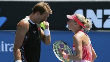 Lukaszas Kubotas ir Andrea Hlavackova