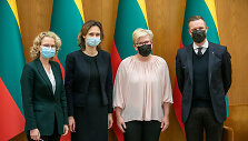 Au&scaron;rinė Armonaitė, Viktorija Čmilytė-Nielsen, Ingrida &Scaron;imonytė, Gabrielius Landsbergis