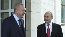 Recepas Tayyipas Erdoganas ir Vladimiras Putinas