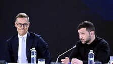 Alexander'as Stubbas ir Volodymyras Zelenskis / Heikki Saukkomaa/LEHTIKUV/SIPA / Heikki Saukkomaa/LEHTIKUV/SIPA