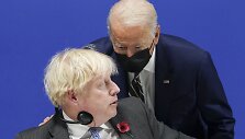 Borisas Johnsonas ir Joe Bidenas