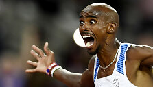 Mo Farah triumfas