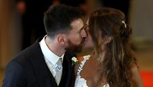 Lionelis Messi ir Antonella Roccuzzo