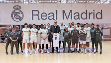 Arvydas Sabonis Madrido &bdquo;Real&ldquo; treniruotėje