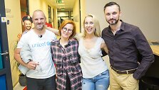 Giedrius Savickas, Gintarė Latvėnaitė, Ineta Stasiulytė ir Eimutis Kvo&scaron;čiauskas