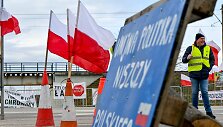 Lenkijos ūkininkų protestas prie&scaron; Ukrainos grūdus