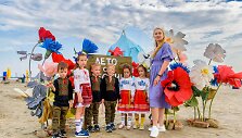 Oksana Kobeleckaja su vaikais