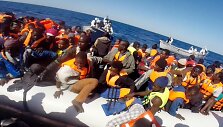 Migrantai Viduržemio jūroje
