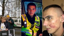  Protestais prie&scaron; totalitarinę valdžią garsėjanti pabėgėlė i&scaron; Rusijos Irina Kalmykova (kairėje) tikisi, kad Lietuvos policininko veiksmas (fizinės prievartos panaudojimas) bus įvertintas.