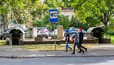 Vie&scaron;asis tualetas ir slėptuvė Vilniaus Žvėryno rajone